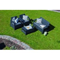 Набор садовой мебели Corfu Set (Корфу Сэт) графит купить в Минске