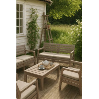 Комплект мебели Delano Rest Set (2 дивана, 2 кресла) капучино купить в Минске Комплект мебели Delano Rest Set (2 дивана, 2 кресла) капучино купить в Минске