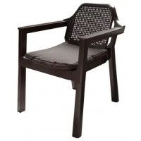 Набор садовой мебели Easy Comfort (диван, 2 кресла, стол) коричневый купить в Минске