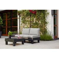 Набор садовой мебели Elements Balcony графит/серый купить в Минске