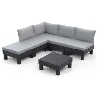 Набор садовой мебели Elements графит/серый купить в Минске