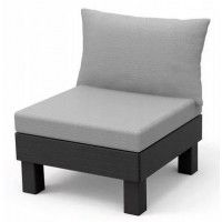 Кресло Elements (Элементс) графит/серый