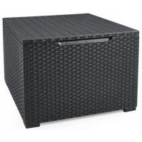 Набор садовой мебели Elodie (два кресла, стол) графит купить в Минске