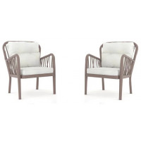 Набор садовой мебели Gala Duo (2 кресла) капучино