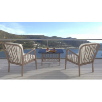 Набор садовой мебели Gala Duo (2 кресла) капучино купить в Минске