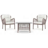 Набор садовой мебели Gala Duo (2 кресла) капучино купить в Минске