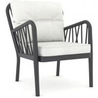 Набор садовой мебели Gala Lounge (диван, два кресла и столик) антрацит купить в Минске