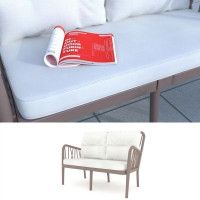 Диван двухместный Gala Sofa капучино купить в Минске