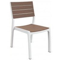 Стул Harmony без подлокотников белый/капучино