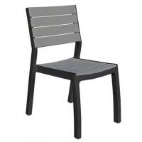 Стул Harmony без подлокотников графит/серый