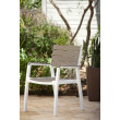 Стул Harmony Armchair белый/капучино купить в Минске