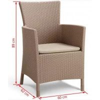 Комплект мебели Iowa Balcony капучино купить в Минске Комплект мебели Iowa Balcony капучино купить в Минске