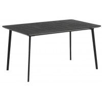 Стол уличный Metal Outdoor черный