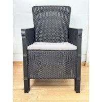 Комплект садовой мебели Palermo Balcony графит купить в Минске Комплект садовой мебели Palermo Balcony графит купить в Минске