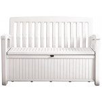 Садовая скамейка Keter Patio Bench белая
