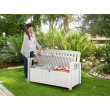 Садовая скамейка Keter Patio Bench белая купить в Минске