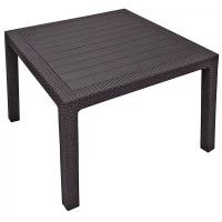 Стол Quartet 95 (пластик) коричневый