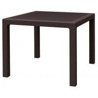 Стол Quartet 95 (пластик) коричневый купить в Минске Стол Quartet 95 (пластик) коричневый купить в Минске