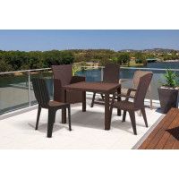 Стол Quartet 95 (пластик) коричневый купить в Минске Стол Quartet 95 (пластик) коричневый купить в Минске