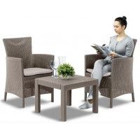 Набор мебели Rosario balcony set капучино купить в Минске Набор мебели Rosario balcony set капучино купить в Минске