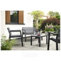 Комплект мебели Emily 2 seater (2х-местный диван, 2 кресла, столик) графит купить в Минске Комплект мебели Emily 2 seater (2х-местный диван, 2 кресла, столик) графит купить в Минске