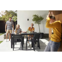 Стол уличный Julie (графит) купить в Минске Стол уличный Julie (графит) купить в Минске