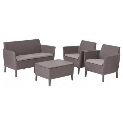 Набор садовой мебели Salemo 2-sofa set капучино купить в Минске
