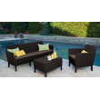 Набор садовой мебели Salemo 3-sofa set коричневый купить в Минске