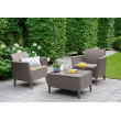 Набор садовой мебели Salemo Balcony set капучино купить в Минске