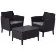 Набор садовой мебели Salemo Balcony set графит купить в Минске