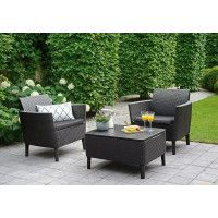 Набор садовой мебели Salemo Balcony set графит купить в Минске