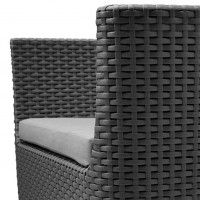 Набор садовой мебели Salemo Balcony set графит купить в Минске