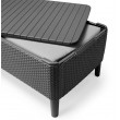 Набор садовой мебели Salemo Balcony set графит купить в Минске