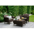 Набор садовой мебели Salemo Balcony set коричневый купить в Минске