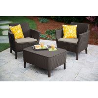 Набор садовой мебели Salemo Balcony set коричневый купить в Минске Набор садовой мебели Salemo Balcony set коричневый купить в Минске