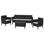 Набор садовой мебели Salemo 3-sofa set капучино
