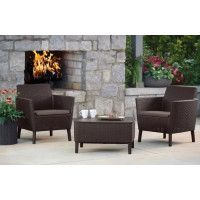 Набор садовой мебели Salemo 3-sofa set капучино купить в Минске Набор садовой мебели Salemo 3-sofa set капучино купить в Минске