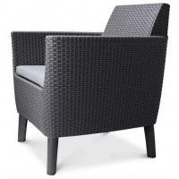 Набор садовой мебели Salemo 2-sofa set графит купить в Минске