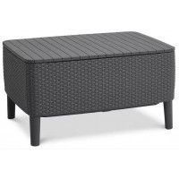 Набор садовой мебели Salemo 2-sofa set графит купить в Минске