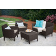 Набор садовой мебели Salemo 2-sofa set коричневый купить в Минске