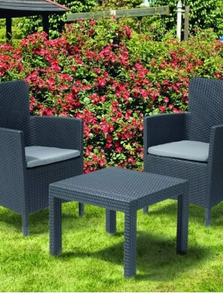 Набор мебели Salvador Balcony Set графит купить в Минске