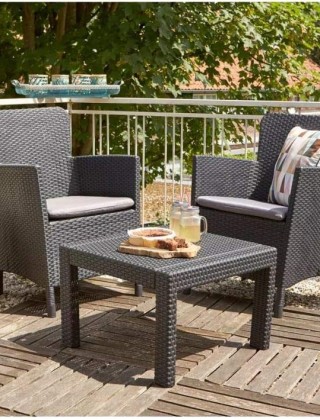 Набор мебели Salvador Balcony Set графит купить в Минске