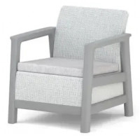 Комплект из двух кресел Scandi Linea Chair 2x светло-серый Комплект из двух кресел Scandi Linea Chair 2x светло-серый