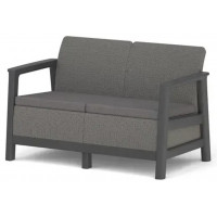 Диван двухместный SCANDI LINEA 2S SOFA графит