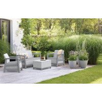 Диван двухместный SCANDI LINEA 2S SOFA светло-серый