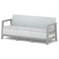 Диван трехместный SCANDI LINEA 3S SOFA светло-серый