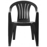 Кресло из пластмассы Sicilia графит купить в Минске