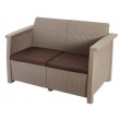 Скамья двухместная Toledo Love Seat капучино купить в Минске