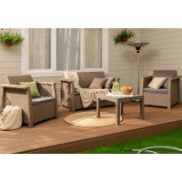 Скамья двухместная Toledo Love Seat капучино купить в Минске Скамья двухместная Toledo Love Seat капучино купить в Минске