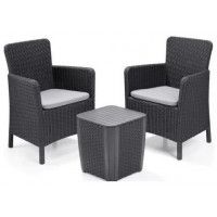 Набор садовой мебели Trenton balcony графит